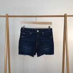 American Eagle • Hi-Rise Shortie Jean Shorts